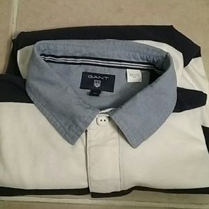 GANT LS Striped Rugby